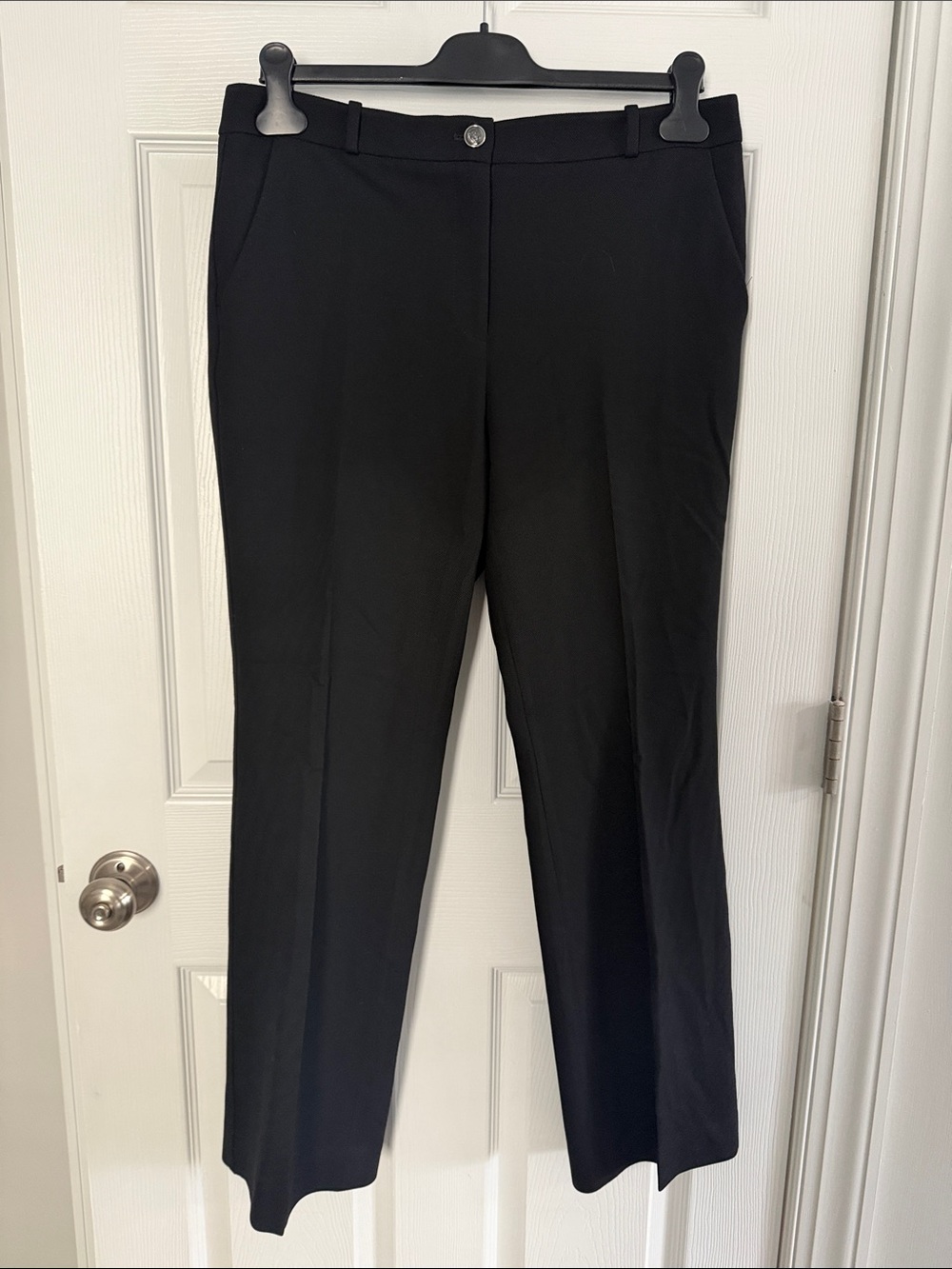White House Black Market 'The Boot' Black Bootcut Dress Pants 10S